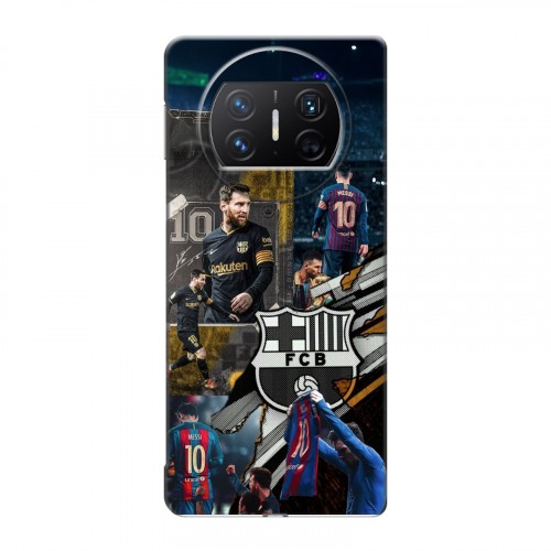 Дизайнерский пластиковый чехол для Huawei Mate X3 Messi Barcelona