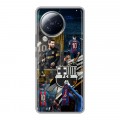 Дизайнерский силиконовый чехол для Xiaomi Civi 3 Messi Barcelona