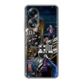 Дизайнерский силиконовый чехол для OPPO A58 4G Messi Barcelona
