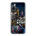 Дизайнерский силиконовый чехол для Tecno Spark 7 Messi Barcelona