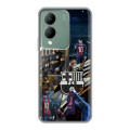 Дизайнерский силиконовый чехол для Vivo Y17s Messi Barcelona