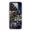 Дизайнерский силиконовый чехол для Xiaomi 14 Pro Messi Barcelona