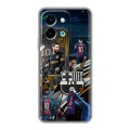 Дизайнерский силиконовый чехол для Vivo Y28 Messi Barcelona