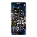 Дизайнерский силиконовый чехол для Vivo X100 Messi Barcelona