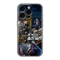 Дизайнерский силиконовый чехол для Iphone 16 Pro Messi Barcelona