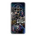Дизайнерский пластиковый чехол для Redmi 14C Messi Barcelona