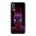 Дизайнерский силиконовый с усиленными углами чехол для Vivo V17 Neo Spiderman Человек паук