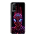 Дизайнерский силиконовый чехол для Vivo Y31 Spiderman Человек паук