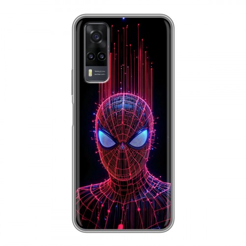Дизайнерский силиконовый чехол для Vivo Y31 Spiderman Человек паук