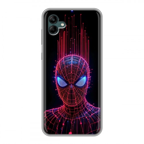 Дизайнерский силиконовый чехол для Samsung Galaxy A04 Spiderman Человек паук
