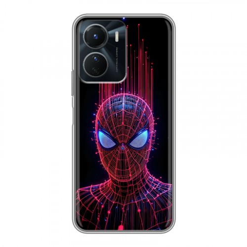 Дизайнерский силиконовый чехол для Vivo Y16 Spiderman Человек паук
