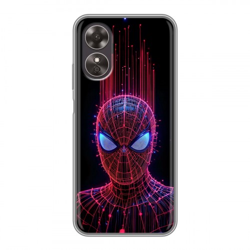 Дизайнерский пластиковый чехол для OPPO A17 Spiderman Человек паук