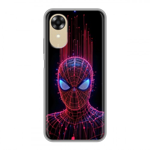 Дизайнерский силиконовый чехол для OPPO A17k Spiderman Человек паук