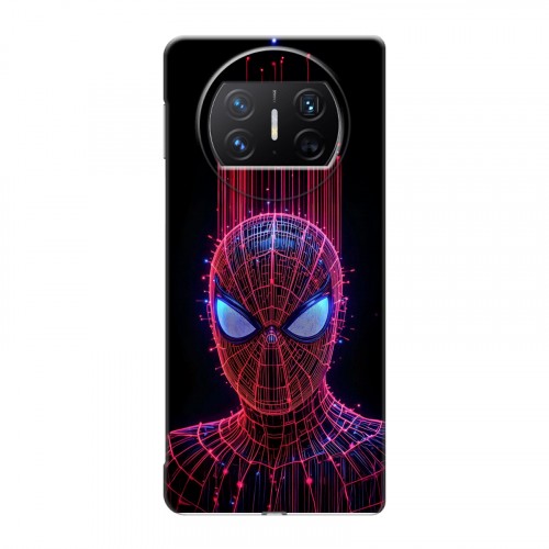 Дизайнерский пластиковый чехол для Huawei Mate X3 Spiderman Человек паук