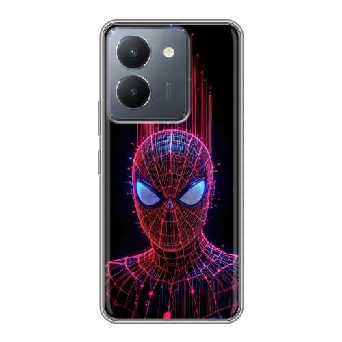 Дизайнерский силиконовый чехол для Vivo Y36 Spiderman Человек паук