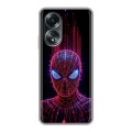 Дизайнерский силиконовый чехол для OPPO A58 4G Spiderman Человек паук