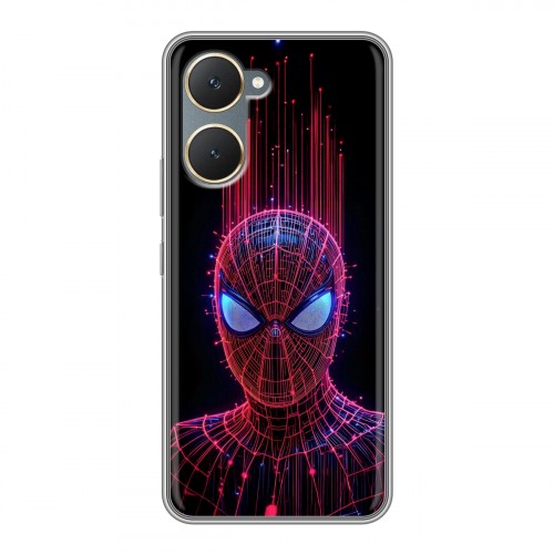 Дизайнерский силиконовый чехол для Vivo Y03 Spiderman Человек паук