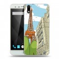 Дизайнерский пластиковый чехол для Ulefone Paris Столичные зарисовки