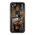 Дизайнерский силиконовый чехол для Iphone 7 Дональд Дак Доллар