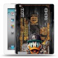 Дизайнерский пластиковый чехол для Ipad 2/3/4 Дональд Дак Доллар