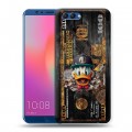 Дизайнерский пластиковый чехол для Huawei Honor View 10 Дональд Дак Доллар