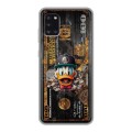 Дизайнерский силиконовый чехол для Samsung Galaxy A31 Дональд Дак Доллар