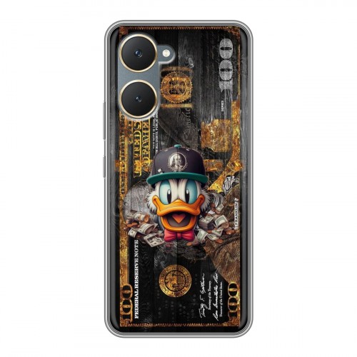Дизайнерский пластиковый чехол для Vivo Y03 Дональд Дак Доллар