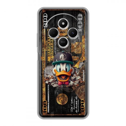 Дизайнерский пластиковый чехол для Redmi 14C Дональд Дак Доллар