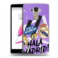 Дизайнерский пластиковый чехол для LG G4 Stylus Real Madrid Реал Мадрид