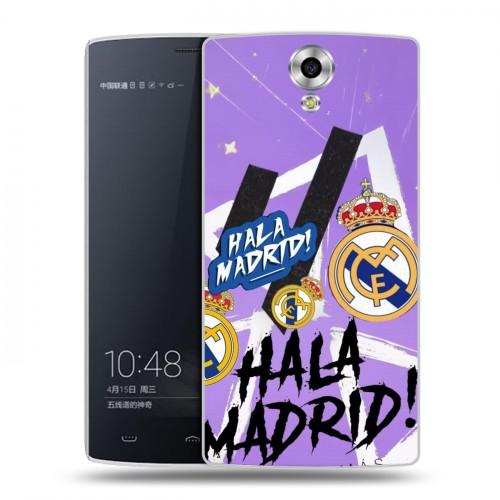 Дизайнерский силиконовый чехол для Homtom HT7 Real Madrid Реал Мадрид