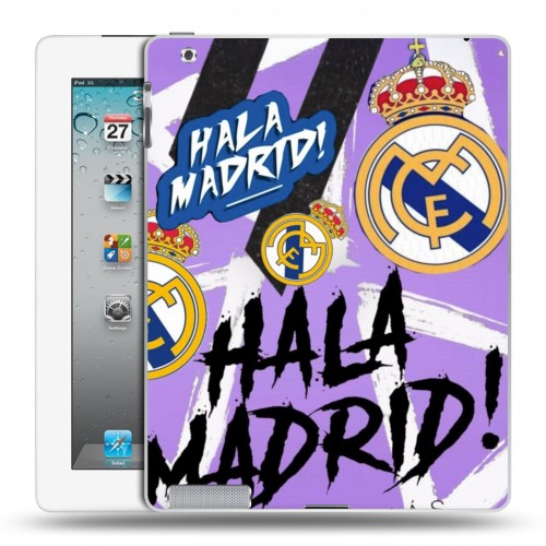 Дизайнерский пластиковый чехол для Ipad 2/3/4 Real Madrid Реал Мадрид