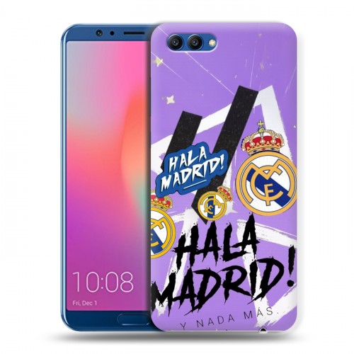 Дизайнерский пластиковый чехол для Huawei Honor View 10 Real Madrid Реал Мадрид