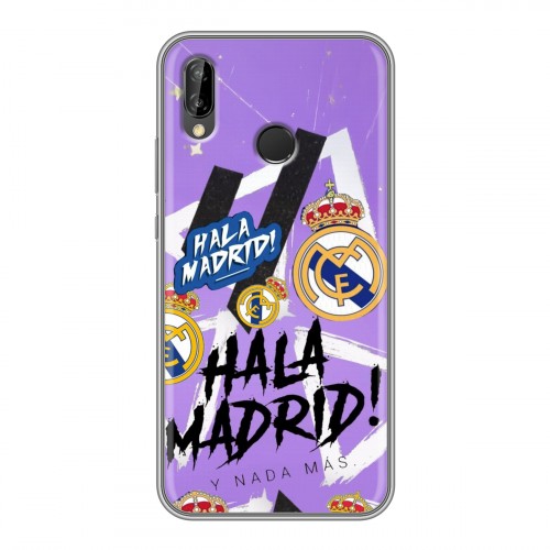 Дизайнерский силиконовый чехол для Huawei P20 Lite Real Madrid Реал Мадрид