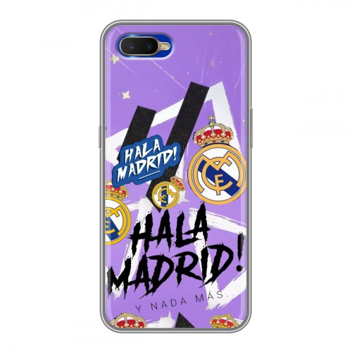 Дизайнерский силиконовый чехол для OPPO RX17 Neo Real Madrid Реал Мадрид
