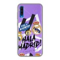 Дизайнерский силиконовый чехол для Samsung Galaxy A50 Real Madrid Реал Мадрид