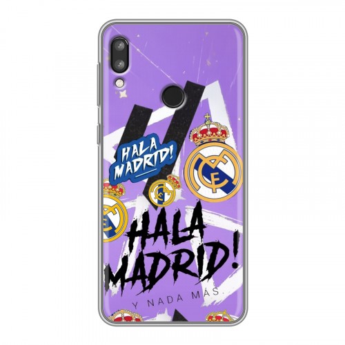 Дизайнерский силиконовый чехол для Lenovo K5 Pro Real Madrid Реал Мадрид