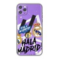 Дизайнерский силиконовый чехол для Iphone 11 Pro Real Madrid Реал Мадрид