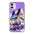 Дизайнерский силиконовый чехол для Iphone 11 Real Madrid Реал Мадрид