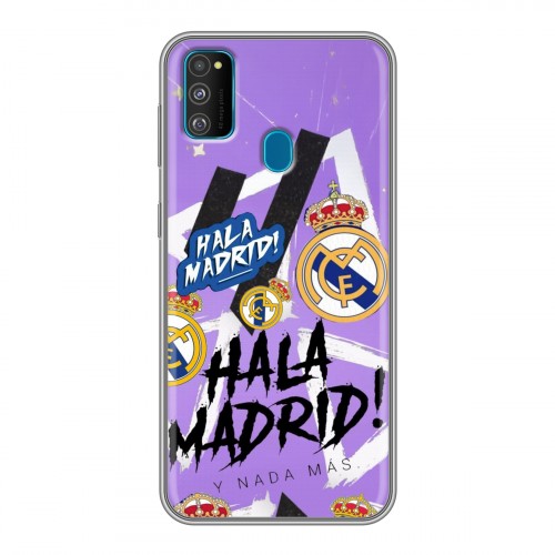 Дизайнерский силиконовый чехол для Samsung Galaxy M30s Real Madrid Реал Мадрид