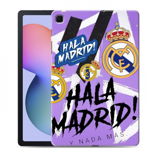Дизайнерский силиконовый чехол для Samsung Galaxy Tab S6 Lite Real Madrid Реал Мадрид