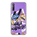 Дизайнерский силиконовый чехол для Huawei Y8p Real Madrid Реал Мадрид