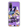 Дизайнерский силиконовый чехол для Tecno Camon 15 Real Madrid Реал Мадрид