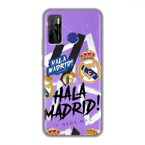 Дизайнерский силиконовый чехол для Tecno Camon 15 Real Madrid Реал Мадрид