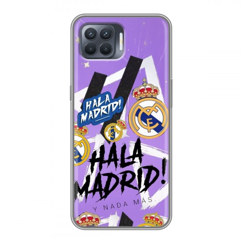 Дизайнерский силиконовый чехол для OPPO Reno4 Lite Real Madrid Реал Мадрид