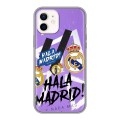 Дизайнерский силиконовый чехол для Iphone 12 Real Madrid Реал Мадрид