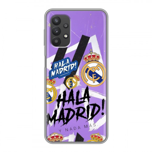 Дизайнерский силиконовый чехол для Samsung Galaxy A32 Real Madrid Реал Мадрид