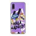 Дизайнерский силиконовый чехол для Samsung Galaxy A02 Real Madrid Реал Мадрид