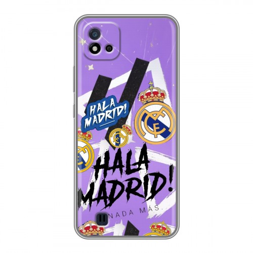 Дизайнерский силиконовый чехол для Realme C20 Real Madrid Реал Мадрид