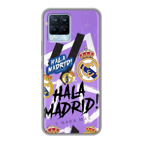 Дизайнерский силиконовый чехол для Realme 8 Real Madrid Реал Мадрид