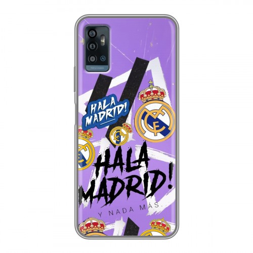 Дизайнерский пластиковый чехол для ZTE Blade A71 Real Madrid Реал Мадрид